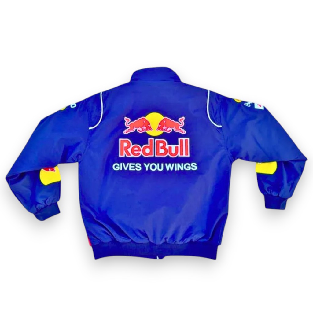 Blue RB Racing Bomber Jacket