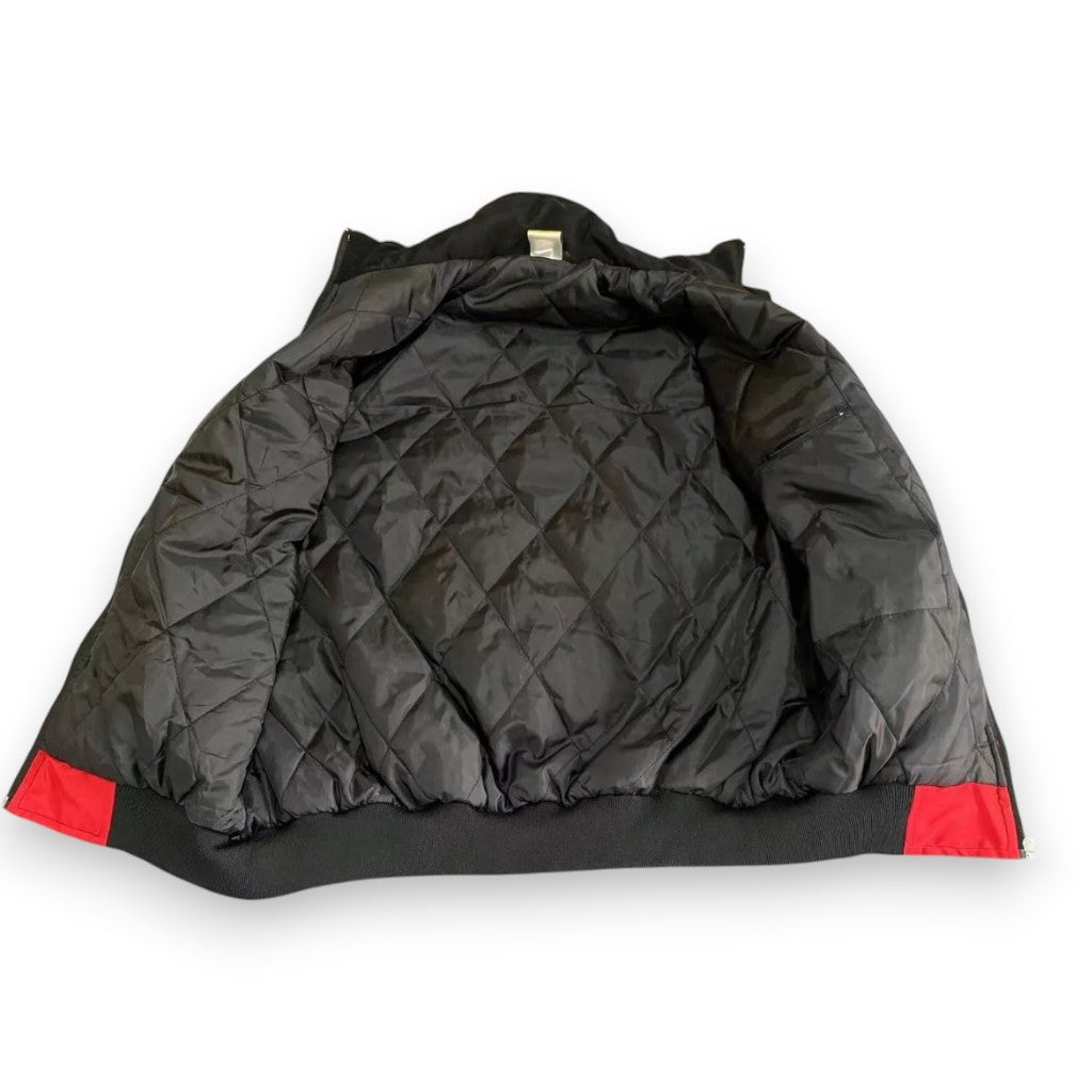 Red Black White F1 Bomber Jacket