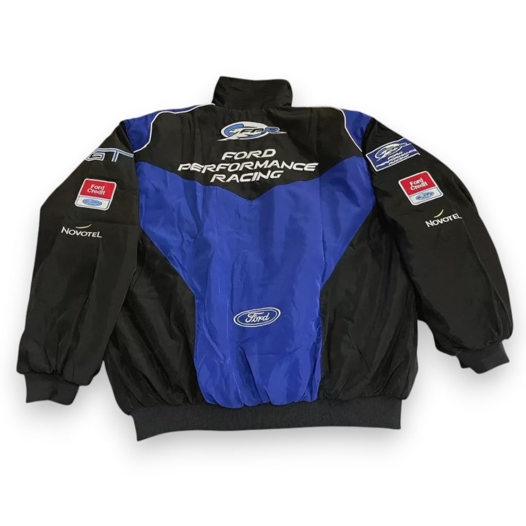 Black Ford Racing Bomber Jacket