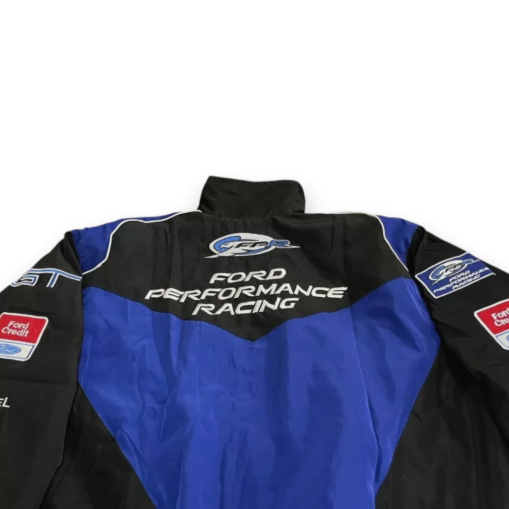 Black Ford Racing Bomber Jacket